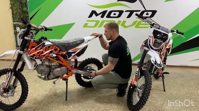 Питбайк KAYO Basic 125EM KRZ и KAYO Basic 140EM KRZ NEW смотреть онлайн