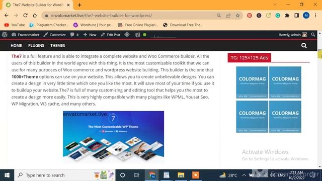 how to download The7 wordpress theme free смотреть онлайн