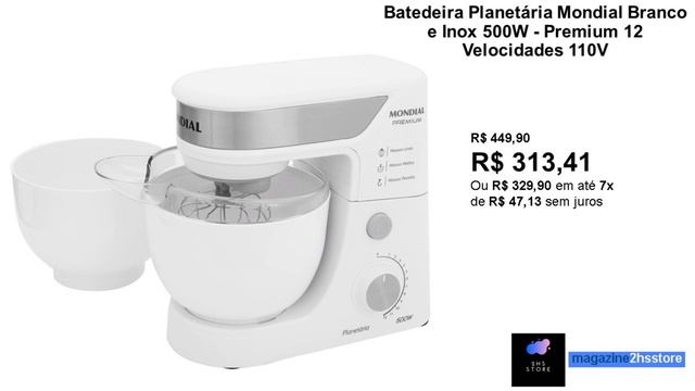 MAGAZINE LUIZA OFERTAS DE BATEDEIRA E AIR FRYER - SUGESTÃO DOS INSCRITOS | 2HS STORE смотреть онлайн