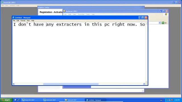 Autocad 2007 Registration смотреть онлайн