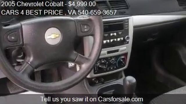 2005 Chevrolet Cobalt For Sale In STAFFORD, VA 22554 At The