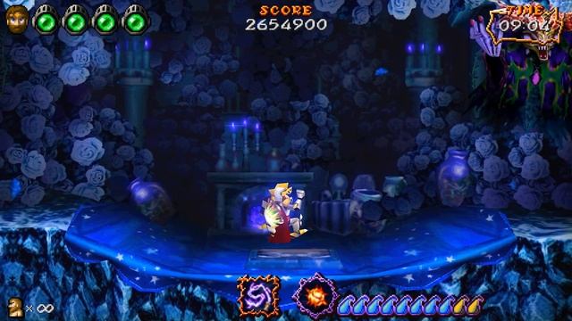 Ultimate Ghosts 'n Goblins (PSP) - Secret Boss - Sorceress - (No Damage) смотреть онлайн