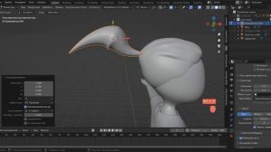 Создание простого персонажа в Блендер