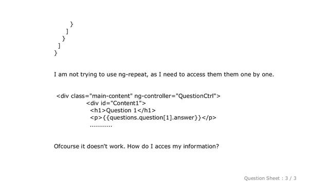 HTML : How to access JSON array object in HTML using angular? смотреть онлайн