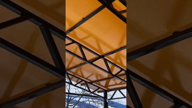 Установка и монтаж навеса под ключ