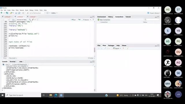 6 Working with XML files in R смотреть онлайн