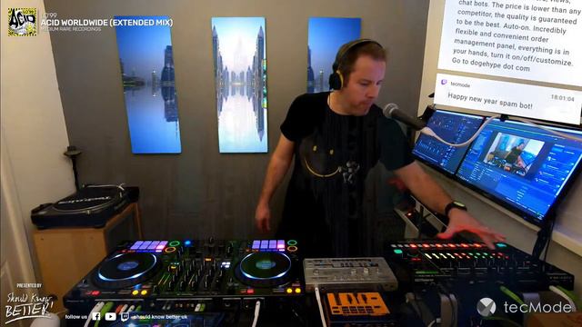 New Year's Eve Tech House Party with tecMode смотреть онлайн