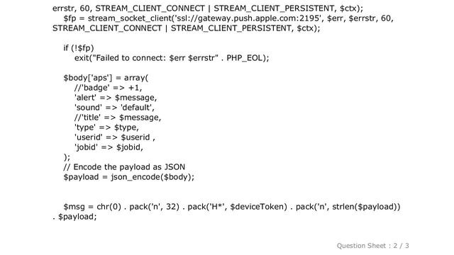 iOS : how to send push notification in ios from server using php in newer version of ios, without u смотреть онлайн