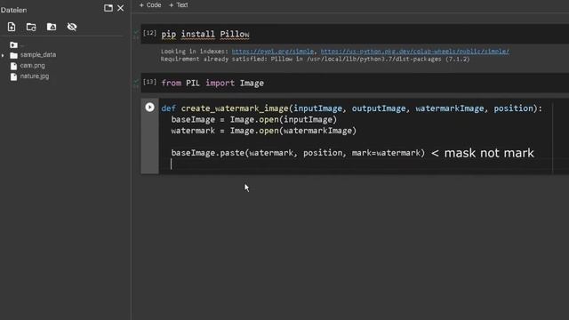 Add Watermark to any Image using Python смотреть онлайн