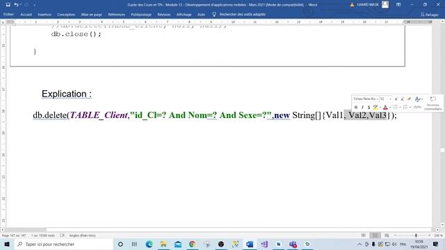 Android - Développement mobile - Part37 - TP9 - SQLite - Ajouter, modifier supprimer смотреть онлайн