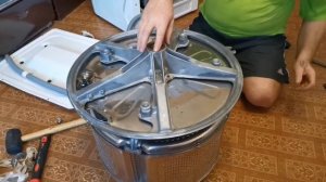 Ремонт старой стиральной машины Ардо А1000х. Меняем крестовину.