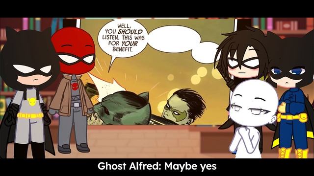 The Bat Family Reacts To Alfred's Death | Gacha React смотреть онлайн