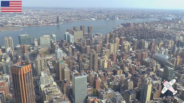 EMPIRE STATE BUILDING │ NEW YORK. Day and night time views from the iconic Empire State 102nd floor смотреть онлайн