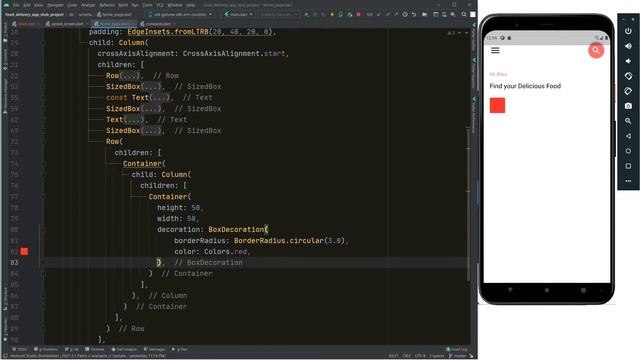 Food Delivery App - Flutter UI 2022 || Speed Code - Ep 1 смотреть онлайн