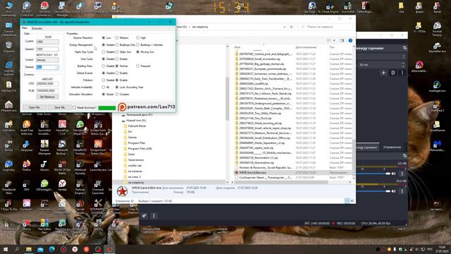 Soviet Republic. Как настроить год начала игры с помощью WRSR-Save-Editor. смотреть онлайн
