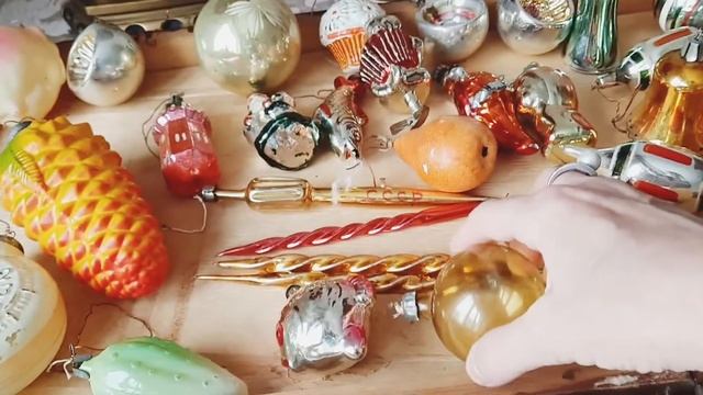 Елочные игрушки. Распаковка старого чемодана. смотреть онлайн