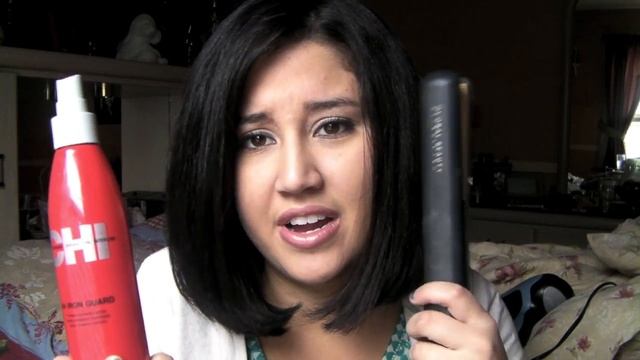 Tips & Tricks For Straightening THICK Hair