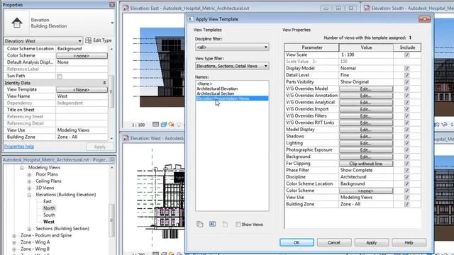 Autodesk Revit: Using View Templates смотреть онлайн