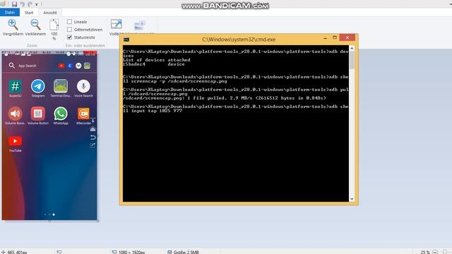 How to find X/Y Coordinates for ADB shell input tap Command смотреть онлайн