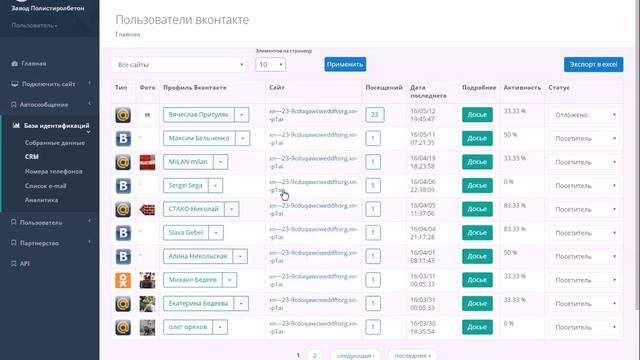 Посетители сайта. [ Идентификация посетителей сайта]. Старая версия. смотреть онлайн