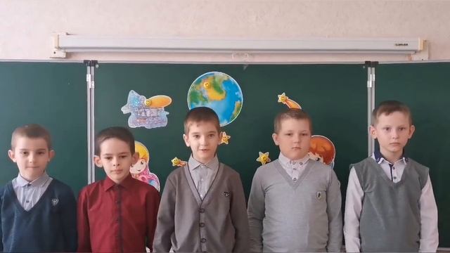 Стихотворный космический батл. Номинации "Стихотворение". Читают обучающиеся 1 класса. смотреть онлайн