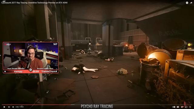 Cyberpunk Overdrive Ray Tracing Preview From Digital Foundry - Luke Reacts смотреть онлайн