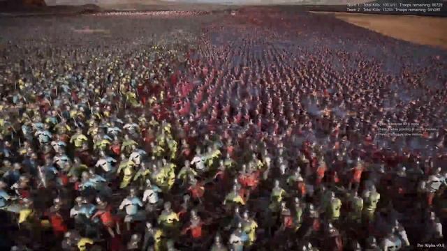 100,000 Red Coat Musket Square VS 2 Million Medieval Knights! - Ultimate Epic Battle Simulator 2 смотреть онлайн