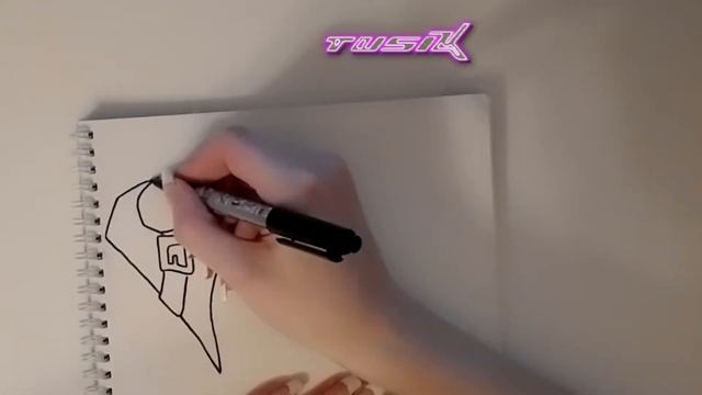 Halloween - рисуем милых ведьмочек и черных кошек смотреть онлайн