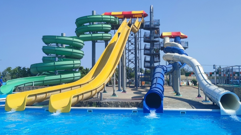 АКВАПАРК Азовское море станица Голубицкая смотреть онлайн