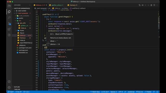 #6 - Asset Manager in Grapes JS - Web Page Editor - React Editor - No Code смотреть онлайн