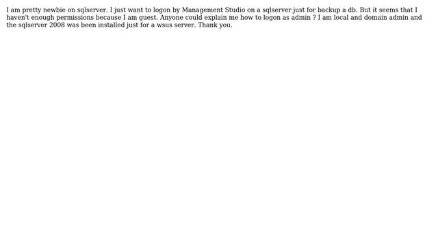 DevOps & SysAdmins: sql server 2008 express, how login as admin смотреть онлайн