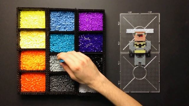 KingsOfFailsShow Minecraft Batman Skin MC Perler / Hama Beads Pixel Fan Art Marko Kofs смотреть онлайн