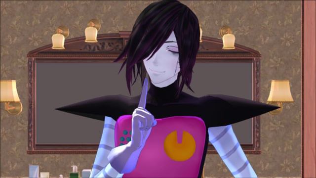 MMD x Undertale - What Mettaton does in his dressing room смотреть онлайн