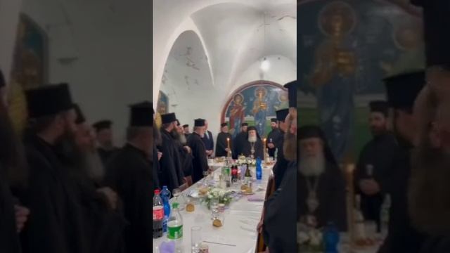 Иерусалим. 22.11.23. Годовщина интронизации Патриарха Иерусалимского Феофила III смотреть онлайн