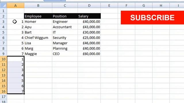 How to Insert Blank Row After Every Data Row in Excel смотреть онлайн