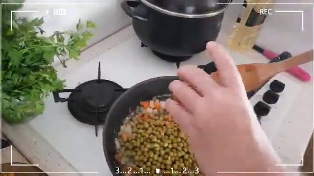 Рис с овощами и креветками(по Китайски) смотреть онлайн