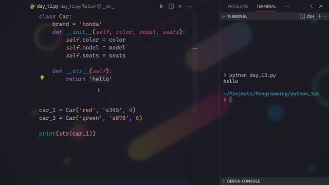 Python KickStart: class variables, __str__() and modules смотреть онлайн