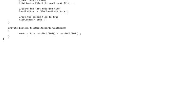 Simple yet threadsafe file cache in java смотреть онлайн