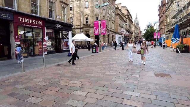 GLASGOW SCOTLAND, WALKING TOUR, GLASGOW CITY WALK