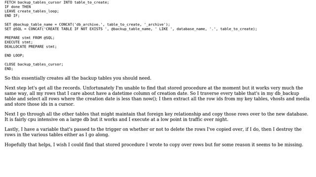 Databases: Creating Archiving database for old data in MySQL (4 Solutions!!) смотреть онлайн