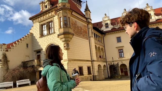 VLOG | Замок Пругонице | Zámek Průhonice | Замки Чехии смотреть онлайн