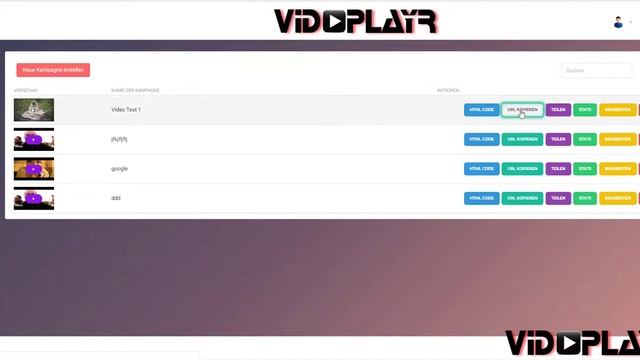 VidPlayr HILFE Deine VideoPlayer Kampagnen смотреть онлайн