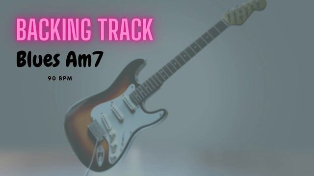 BACKING TRACK BLUES Am7 90 BPM смотреть онлайн