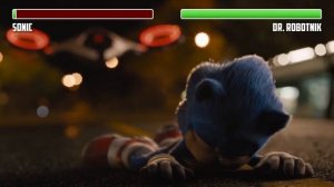 Sonic vs. Dr. Robotnik WITH HEALTHBARS | Full Final Battle | HD | Sonic the Hedgehog