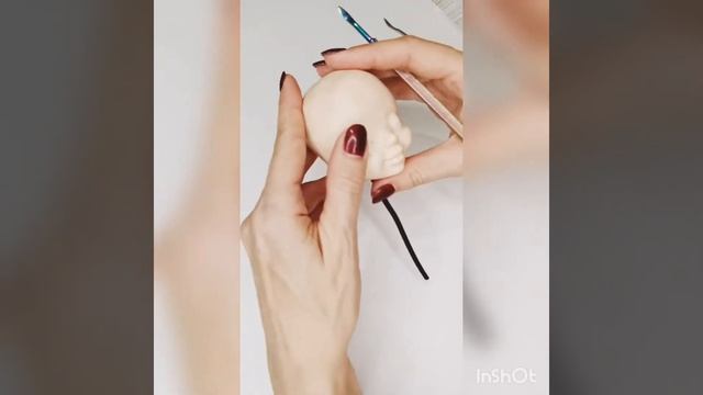 АВТОРСКАЯ КУКЛА ?Лепка головы гнома? смотреть онлайн