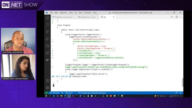 Using the Console Log formatter смотреть онлайн