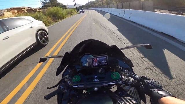 Riding the Fastest Kawasaki H2 in the World смотреть онлайн