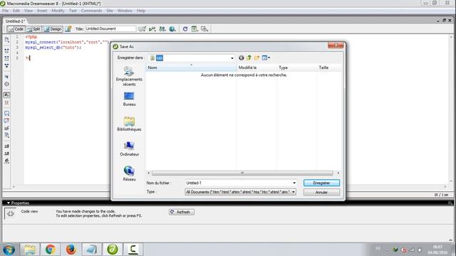 php mysql, add,edit,delete and select tuto1 смотреть онлайн