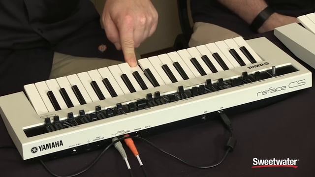 Yamaha Reface CS Synthesizer Demo by Sweetwater смотреть онлайн