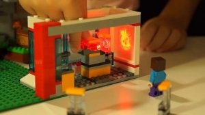 ? Лего ПОЖАР ? LEGO NBA для Лего НУБика Майнкрафт - Мультики и Анимация для Детей